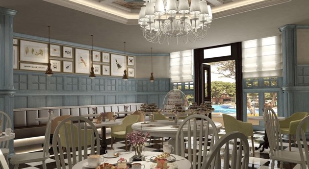 パピリオン・ゼウグマ・リラグジュアリーのカフェ