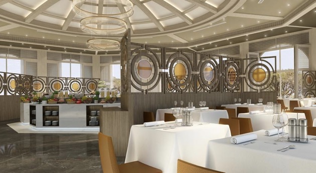 パピリオン・ゼウグマ・リラグジュアリーのレストラン