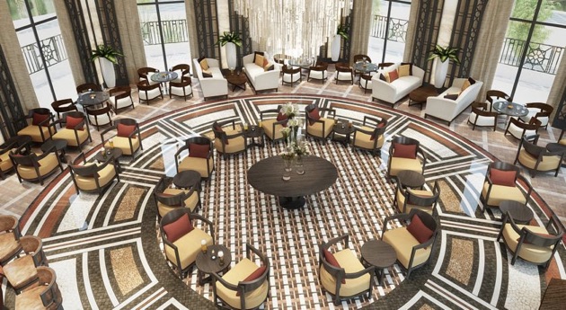 パピリオン・ゼウグマ・リラグジュアリーのバー１