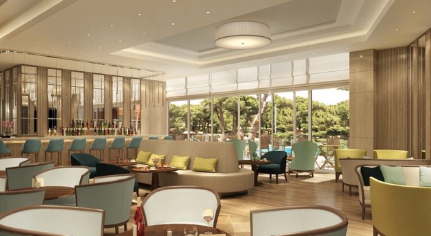 パピリオン・ゼウグマ・リラグジュアリーのバー２