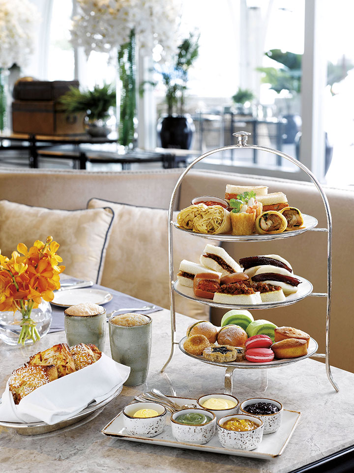 ザ・フラートン・ベイ・シンガポール The Fullerton Bay Hotel Singaporeのレストラン:ザ・クリフォード・ピアのアフタヌーンティー