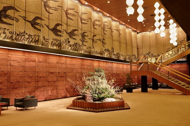 ホテルオークラ東京のロビー