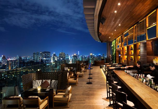 オクターブ・ルーフトップ・バ―からの眺め