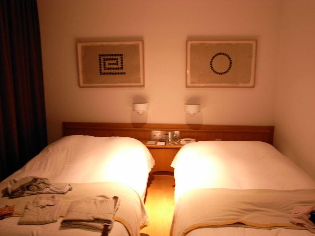 ベネッセ・ハウスの客室