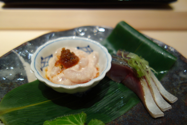 ザ・セント・レジス・シンガポール　The St. Regis SingaporのShinji By Kanesaka（シンジ・バイ・カネサカ）の料理