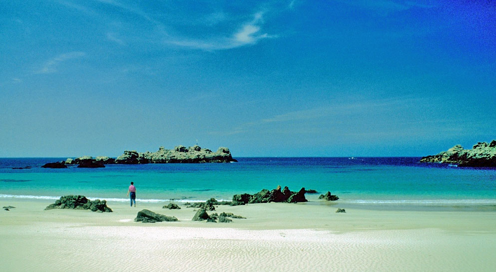 オルダニー島のAlderney-Saye-Bay