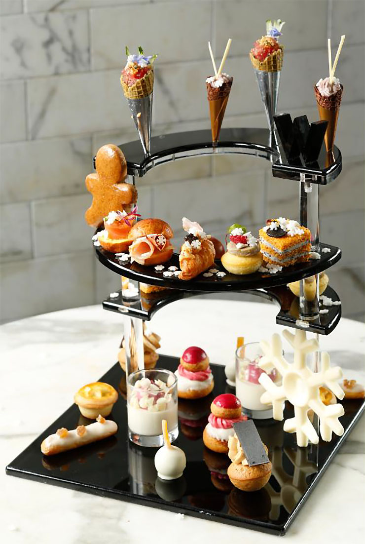 Ｗホテル香港のアフタヌーンティー