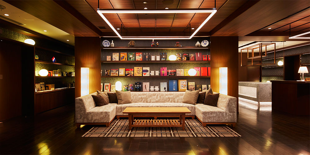 セトレ・グラバーズハウス長崎のラウンジ