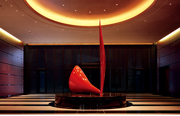 コンラッド東京 CONRAD TOKYOのロビー