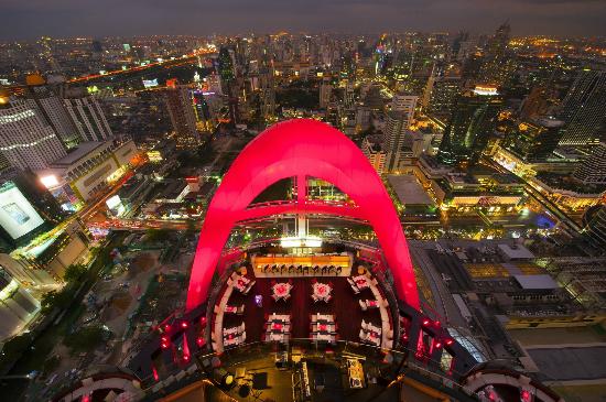 上空からのレッド・スカイ