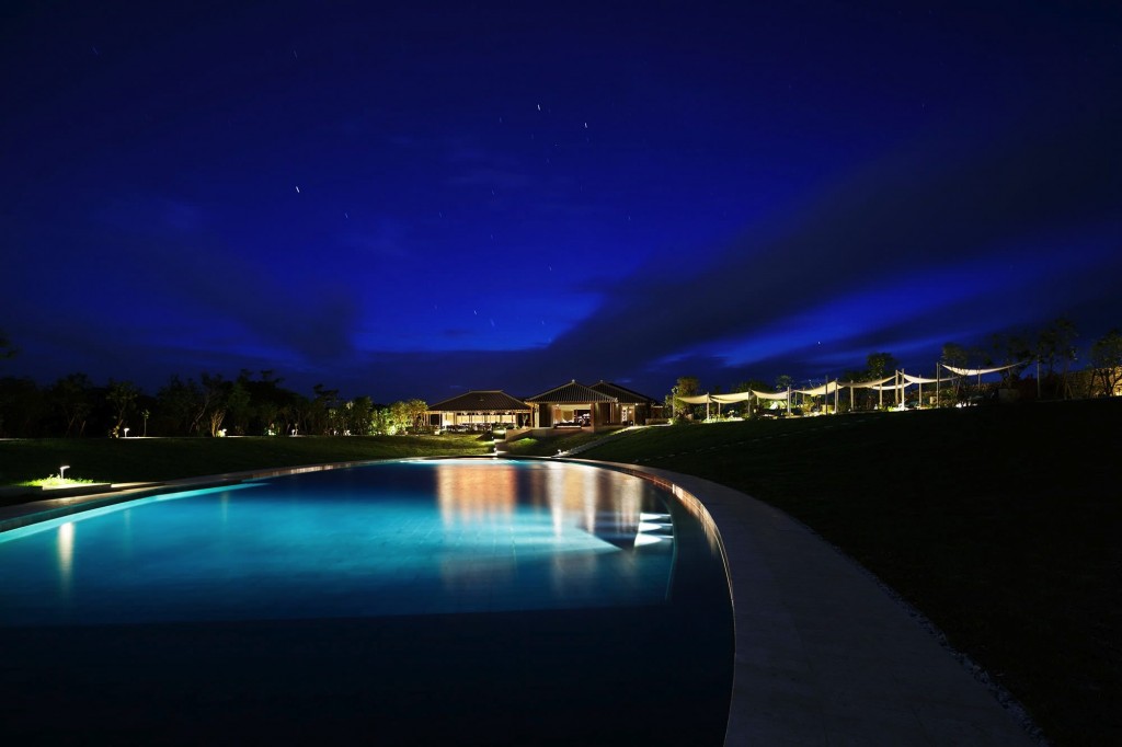 星のや竹富島のプール