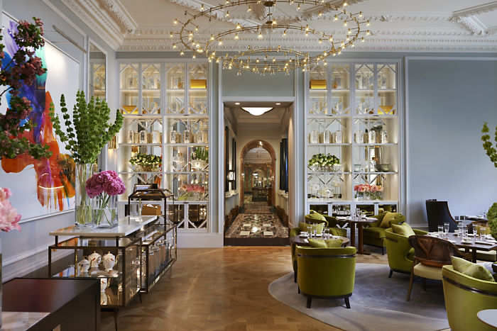 マンダリン・オリエンタル・ハイドパークのローズベリーカフェ