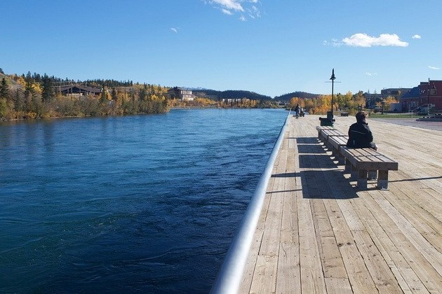 カナダホワイトホースユーコン川
