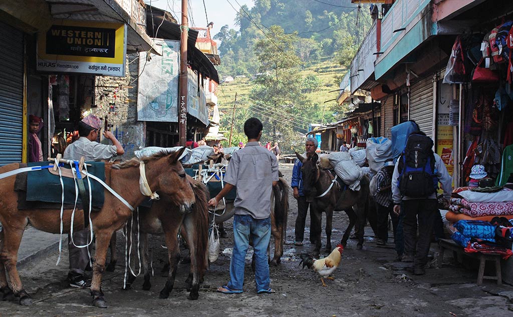 ナヤプル アンナプルナの玄関口