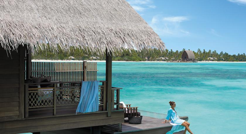 モルディヴの水上コテージ