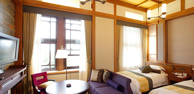 奈良ホテルデラックスルームの一例