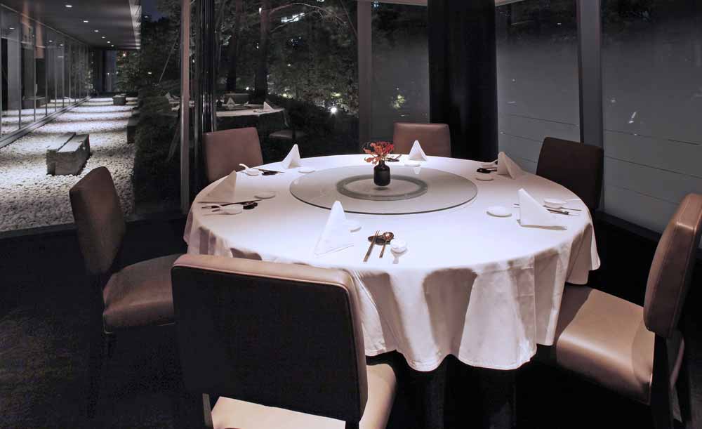 ザ・キャピトルホテル東急内の中国料理店「星ヶ岡」