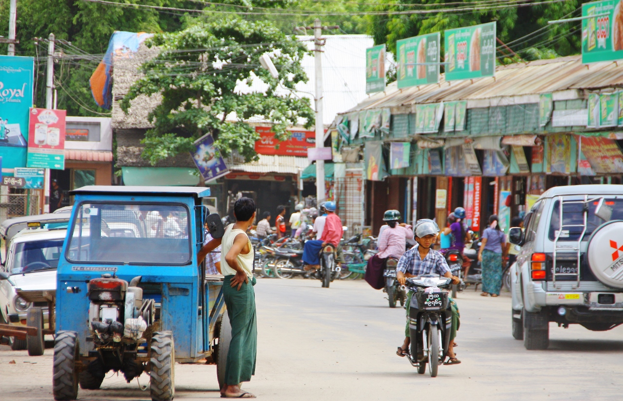 バガンの街並み