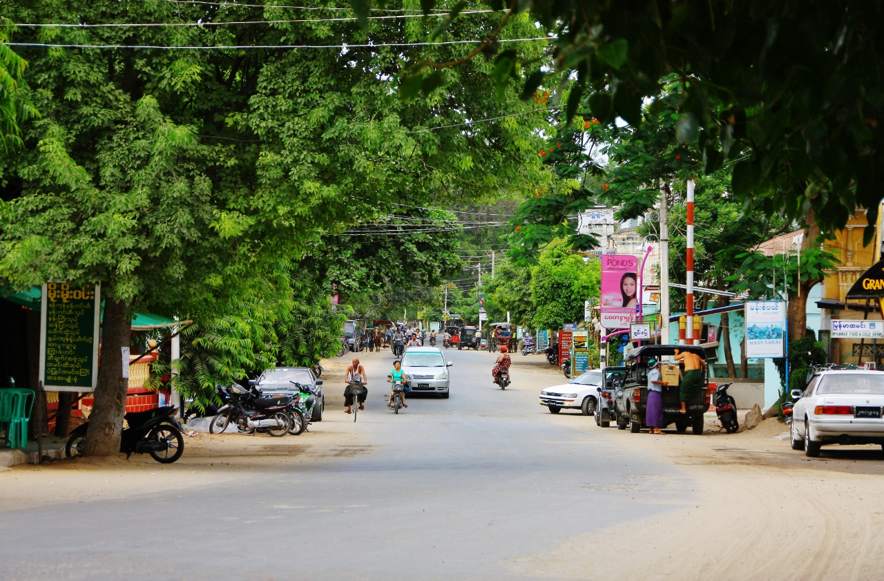 バガンの街並み