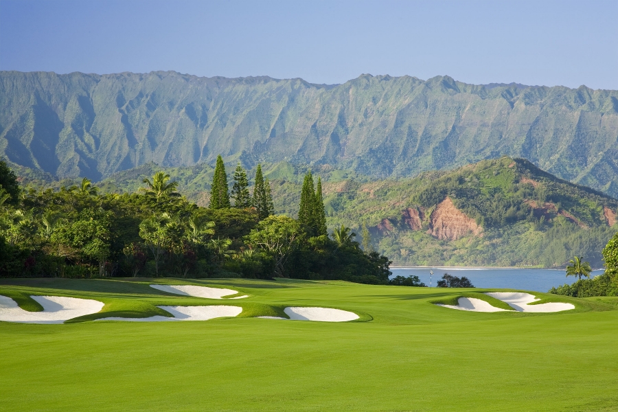 セント・レジス・プリンスヴィル・リゾート The St. Regis Princeville Resortのゴルフコース
