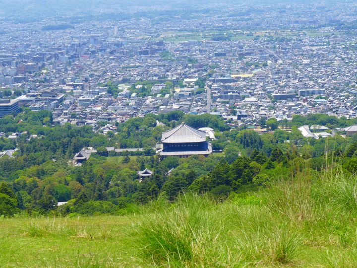 若草山山頂からの景色