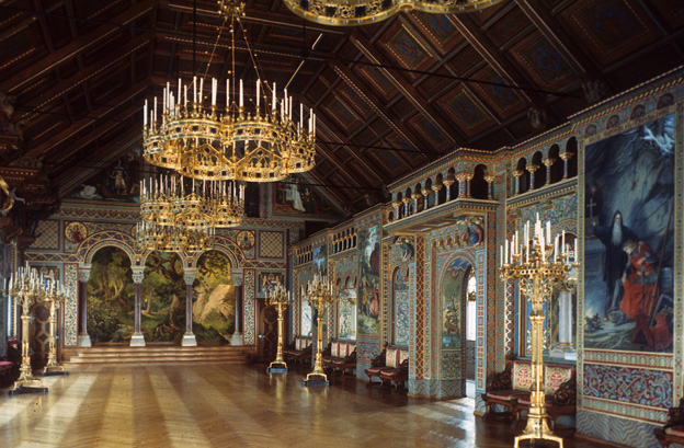 ノイシュバインシュタイン城・歌人の間