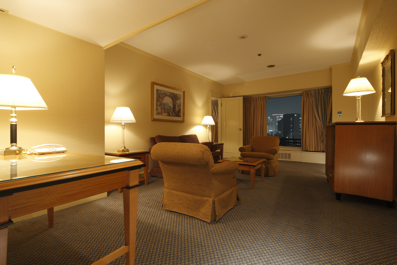 リーガロイヤルホテル大阪のデラックススイート