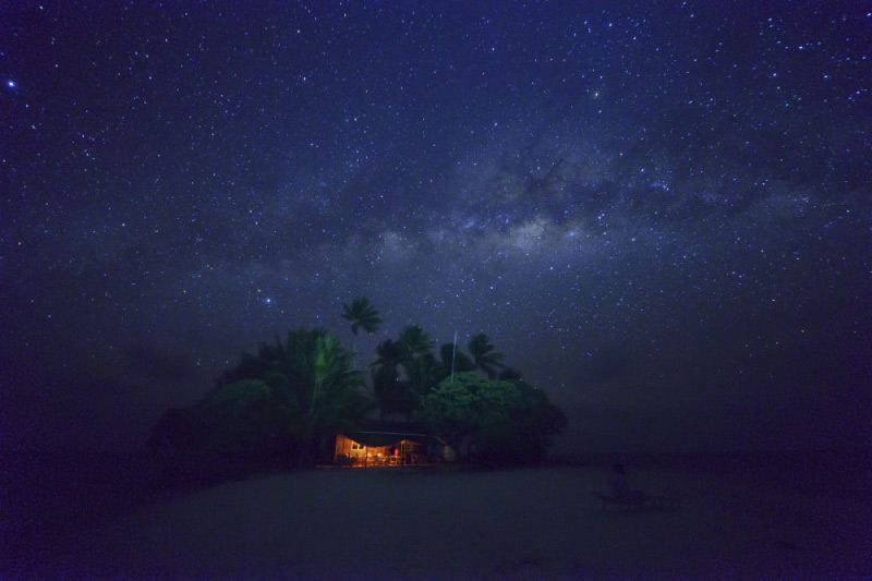 ジープ島からの夜景