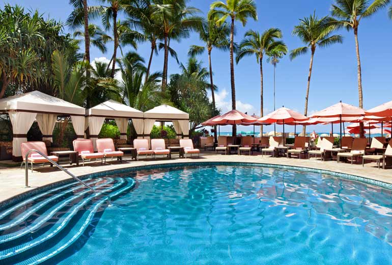 ザ・ロイヤル・ハワイアンのプール