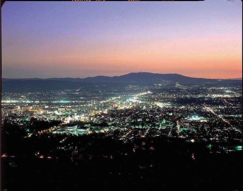 奈良公園　夜景