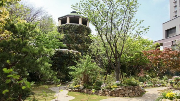 ウェスティンホテル東京の庭園