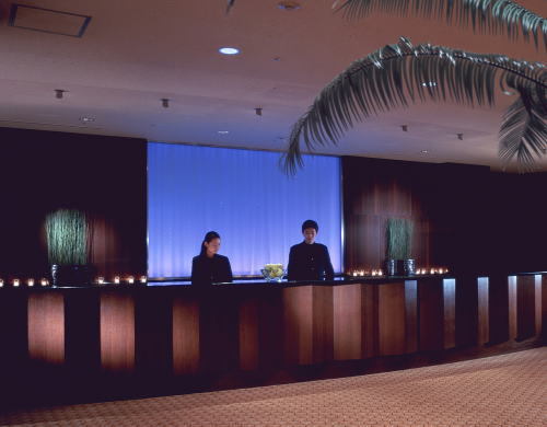 シェラトン都ホテル東京のフロント