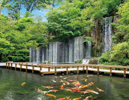 目黒雅叙園の庭園