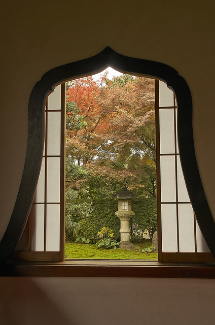 天得院の華頭窓