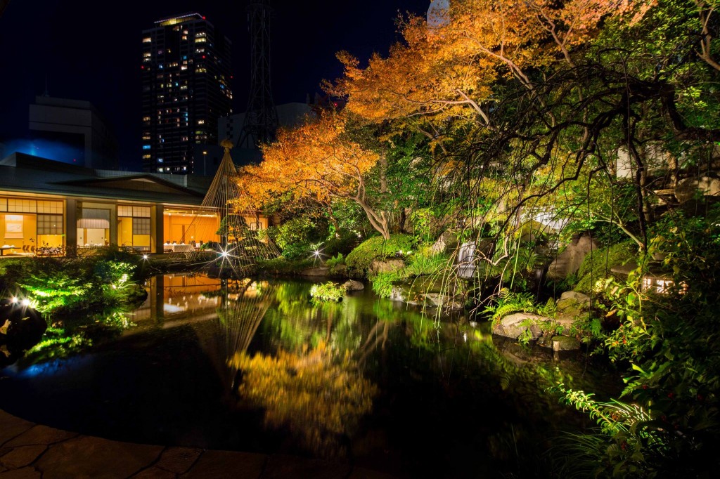 ANAインターコンチネンタルホテル東京の雲海の庭園