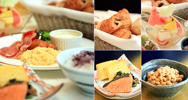 ホテルモントレ半蔵門の朝食