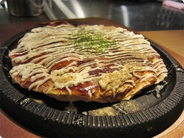 上野 お好み焼き こて吉のお好み焼きの画像です