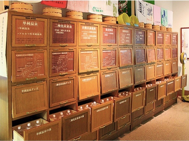 下呂発温泉博物館内部