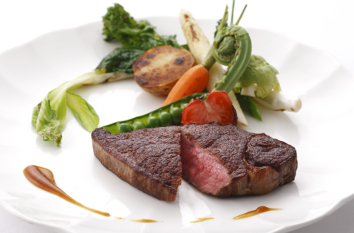ホテルニューオータニ ザ・メインの肉料理