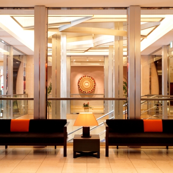 コートヤード・マリオット 銀座東武ホテルのロビー