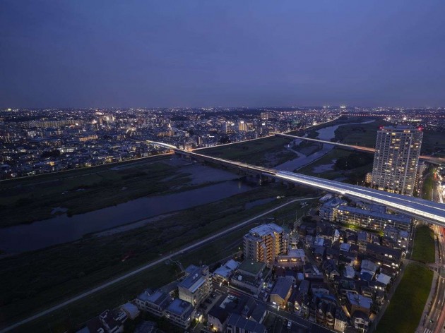 二子玉川 エクセルホテル東急からの夜景
