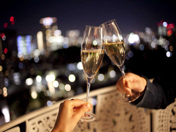 グランドプリンスホテル新高輪のバルコニー