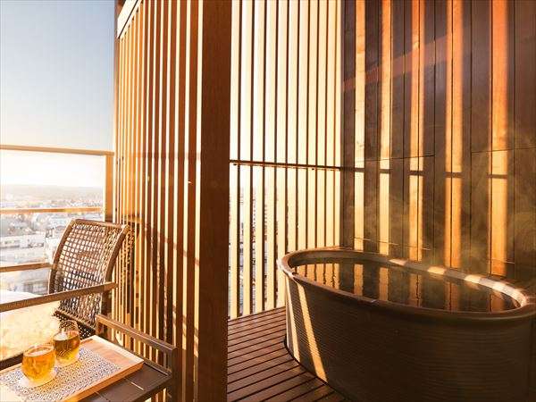 星野リゾート 界 加賀の露天風呂