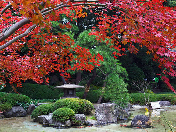 グランドプリンスホテル高輪の庭園