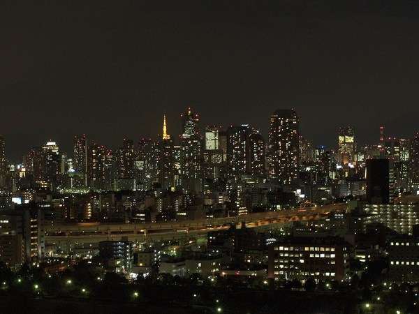 ホテル イースト21東京からの夜景