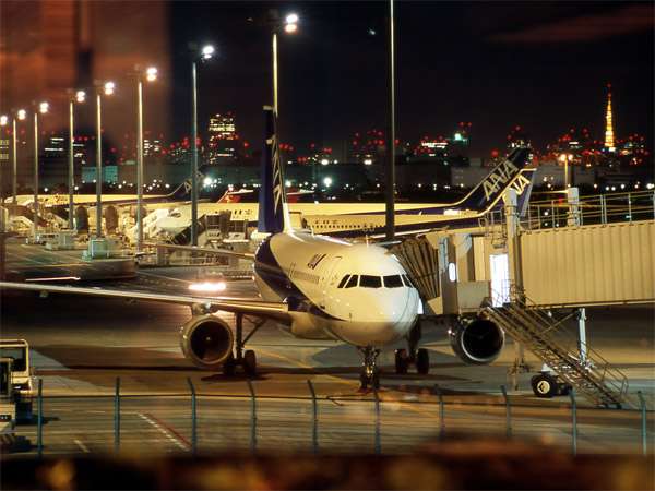 羽田エクセルホテル東急からの風景