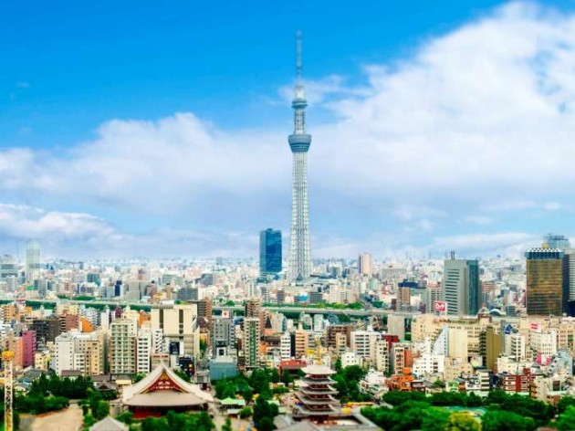 浅草ビューホテルからの風景