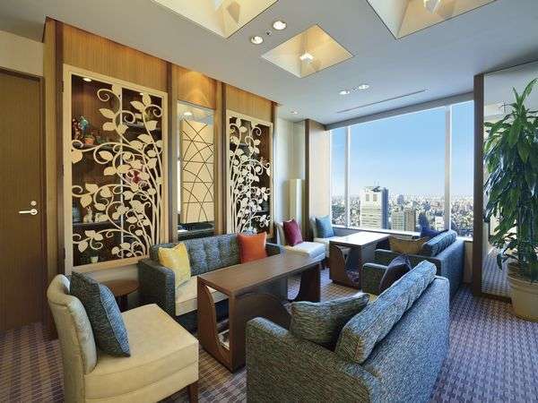 東京ドームホテルのラウンジ