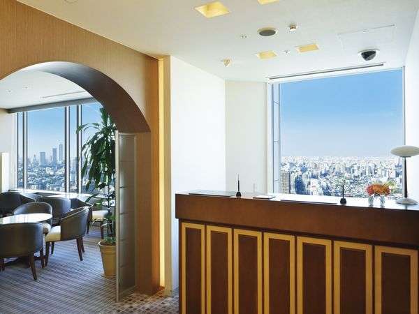 東京ドームホテルのラウンジ