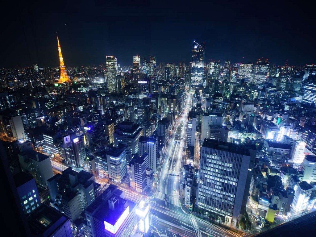 パークホテル東京の夜景
